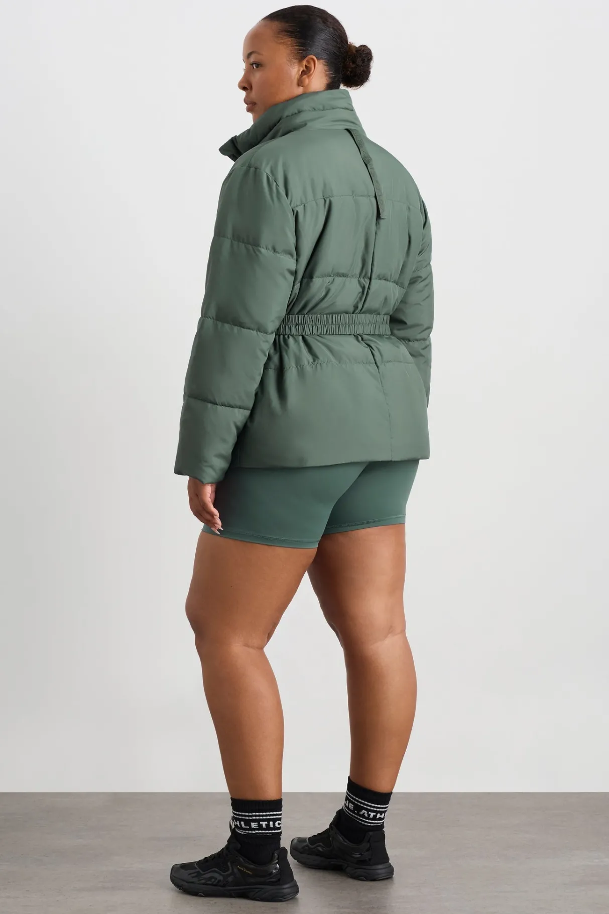 peplum_puffer__17.webp Online Aje ATHLETICA Peplum Puffer 753 Moss Green