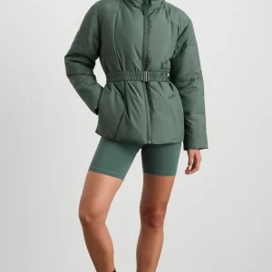 Online Aje ATHLETICA Peplum Puffer 753 Moss Green