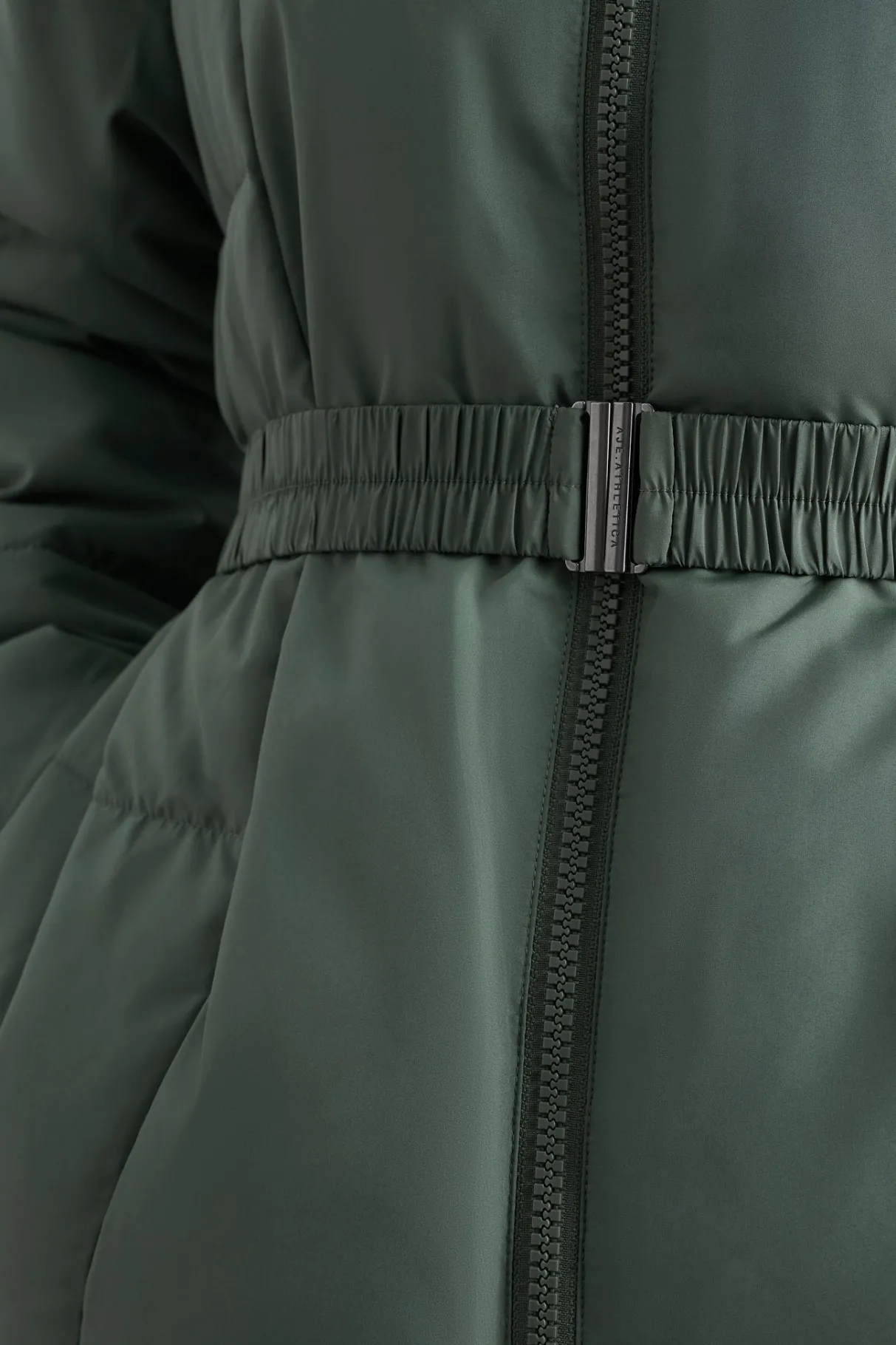 peplum_puffer__3.webp Online Aje ATHLETICA Peplum Puffer 753 Moss Green