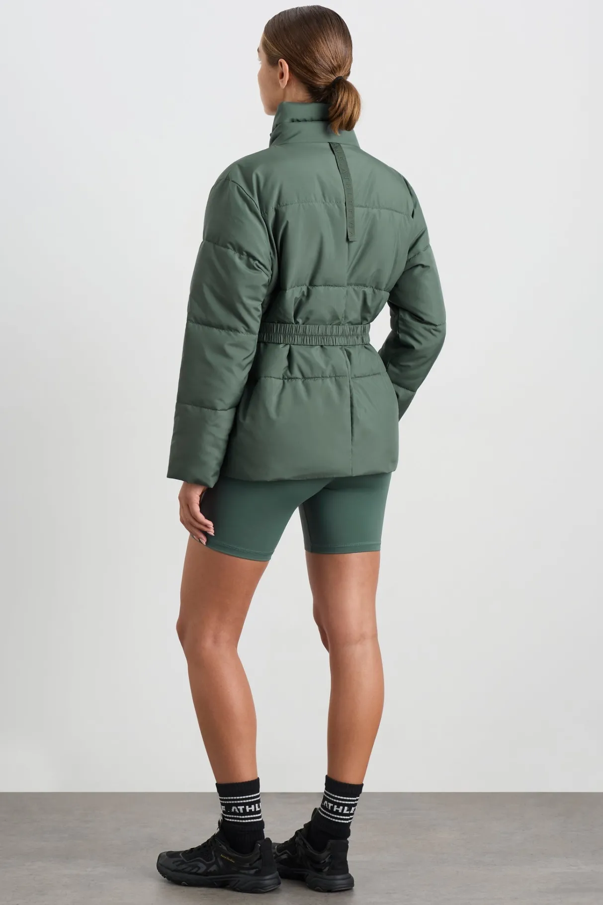 peplum_puffer__5.webp Online Aje ATHLETICA Peplum Puffer 753 Moss Green