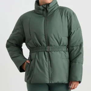 Online Aje ATHLETICA Peplum Puffer 753 Moss Green