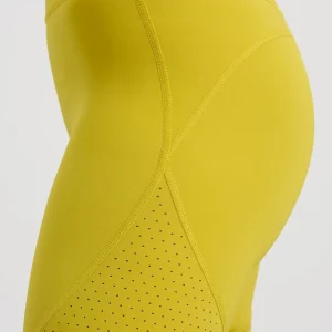 Flash Sale Aje ATHLETICA Perforated Hem Mid Length Short 601 Solar Blaze