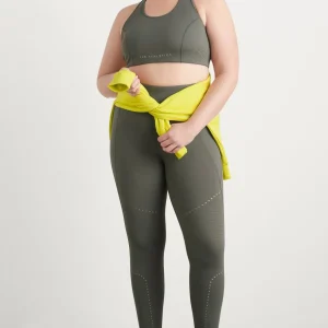 Cheap Aje ATHLETICA Perforated Racer Sports Bra 339 Midnight Grey/Reflective