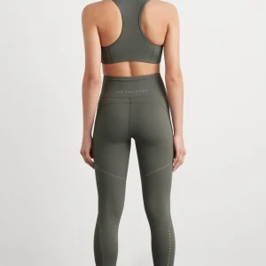 Cheap Aje ATHLETICA Perforated Racer Sports Bra 339 Midnight Grey/Reflective