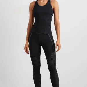 Best Aje ATHLETICA Perforated Racer Tank 139 Black/Reflective