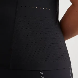 Best Aje ATHLETICA Perforated Racer Tank 139 Black/Reflective