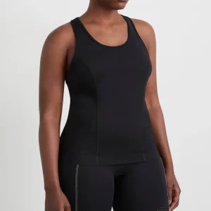 Best Aje ATHLETICA Perforated Racer Tank 139 Black/Reflective