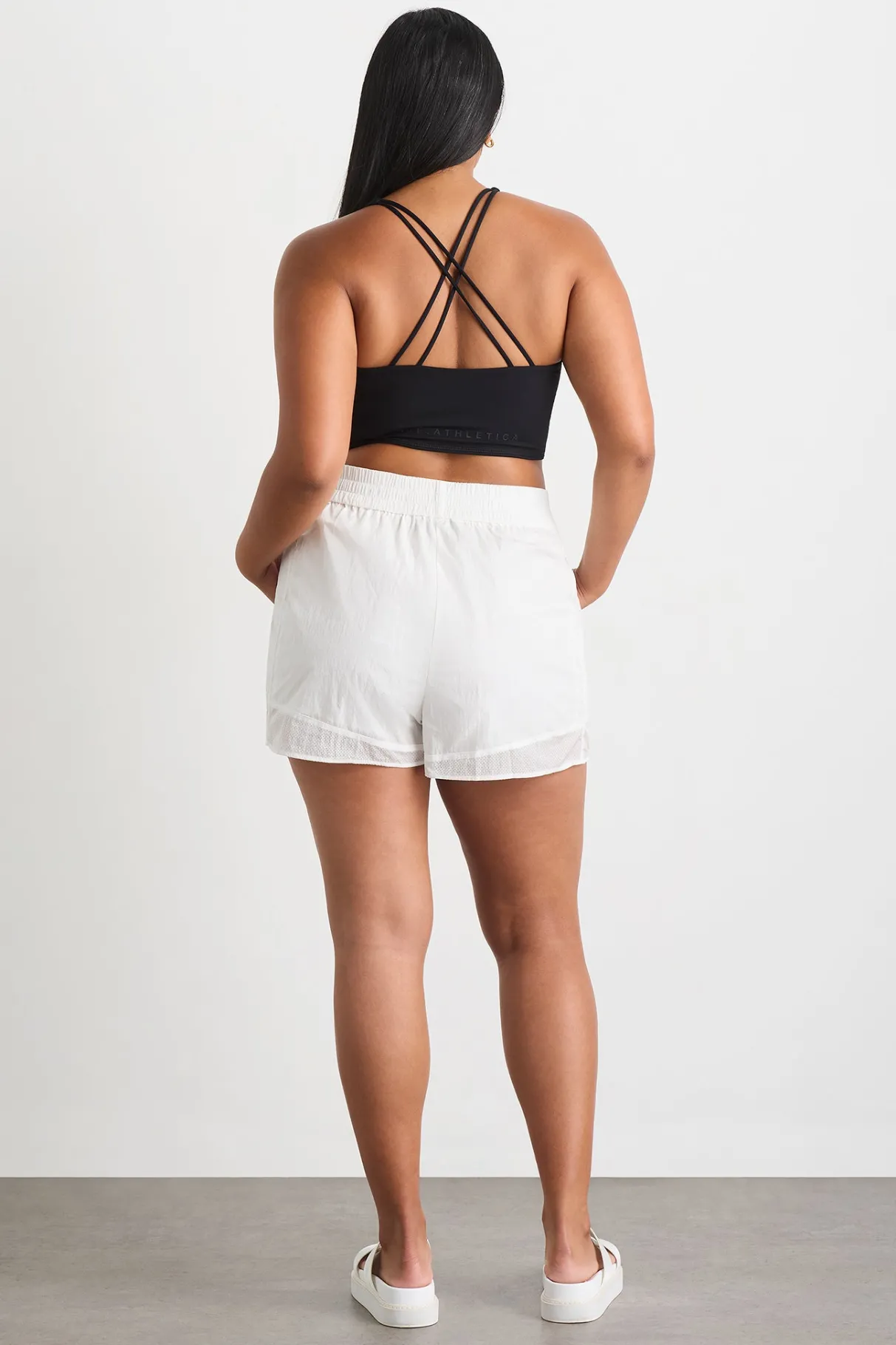 perforated_shorts__10.webp Clearance Aje ATHLETICA Perforated Shorts 608 White