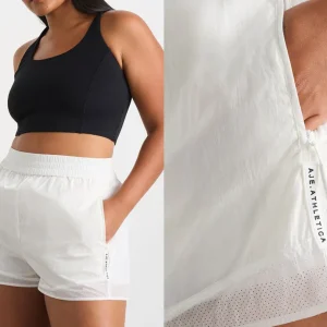 Clearance Aje ATHLETICA Perforated Shorts 608 White