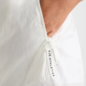 Clearance Aje ATHLETICA Perforated Shorts 608 White