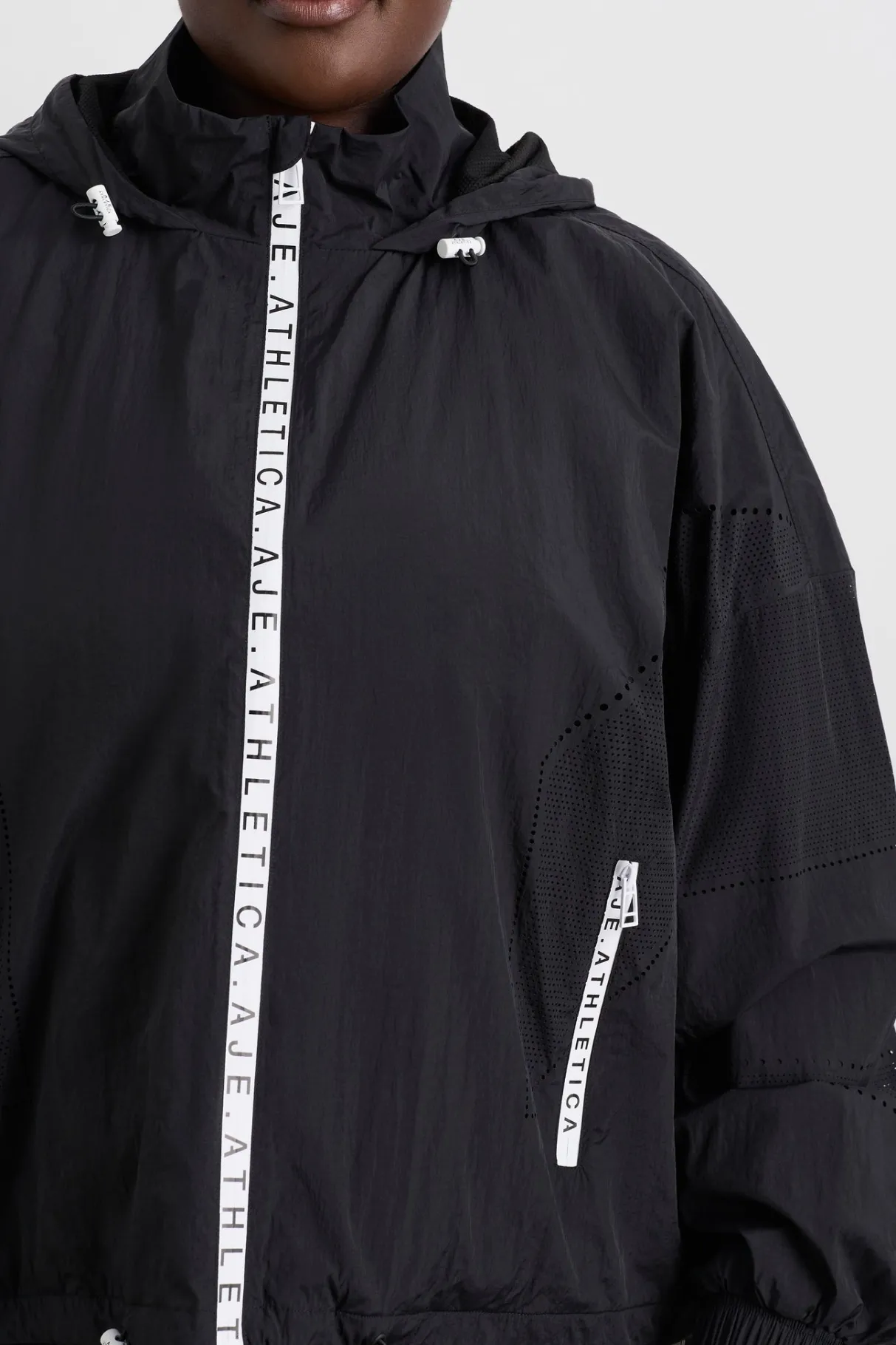 perforated_spray_jacket__11.webp Online Aje ATHLETICA Perforated Spray Jacket 755 Black