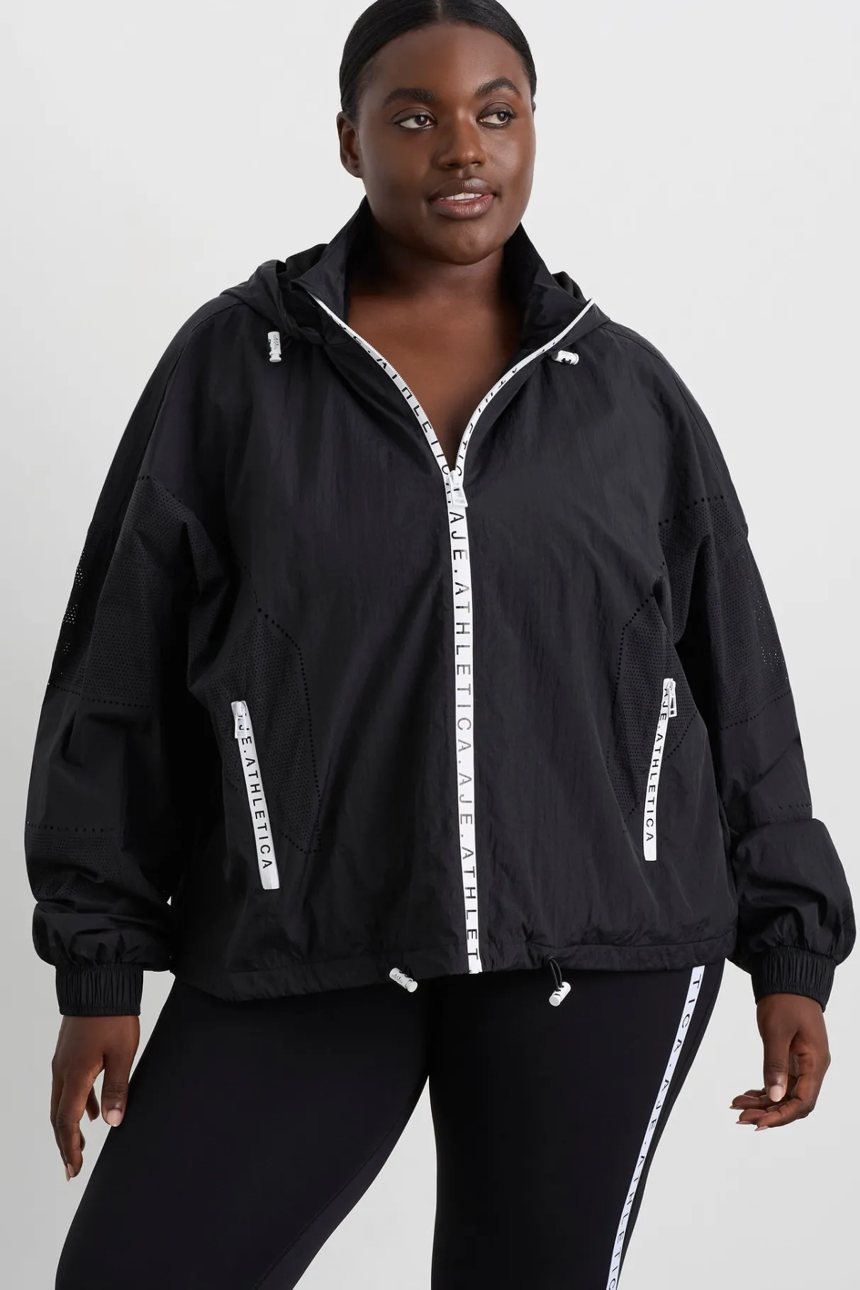 perforated_spray_jacket__12.webp Online Aje ATHLETICA Perforated Spray Jacket 755 Black