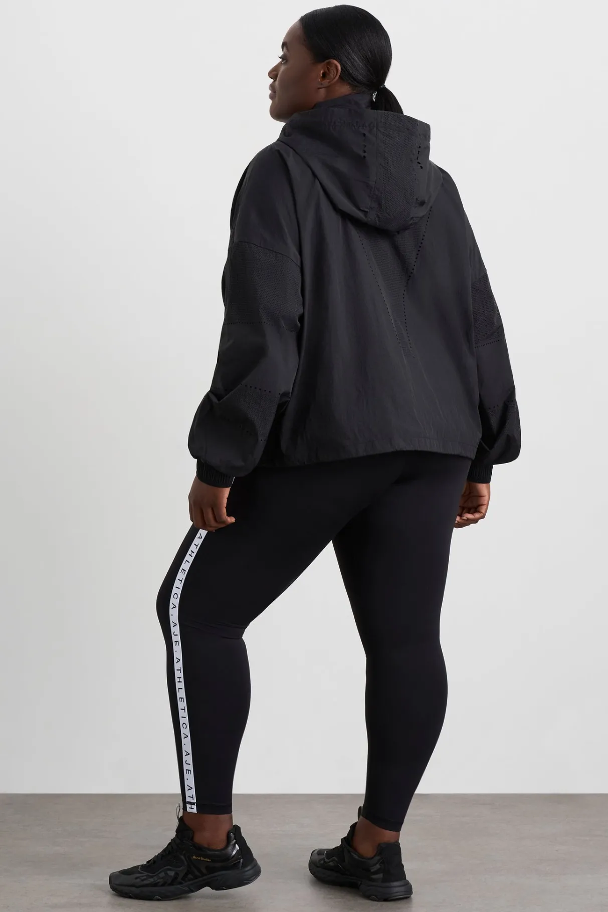 perforated_spray_jacket__13.webp Online Aje ATHLETICA Perforated Spray Jacket 755 Black