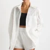 Flash Sale Aje ATHLETICA Perforated Spray Shirt 406 White