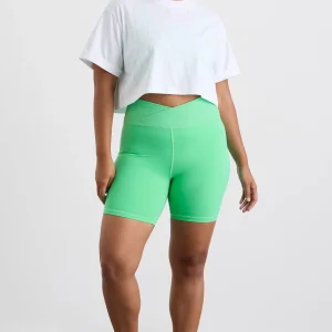 Store Aje ATHLETICA Pinstripe Crop Tee 105 White Marine Green