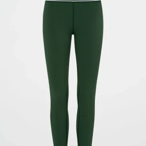 Shop Aje ATHLETICA 7/8 Piped Leggings 203 Pine Green White