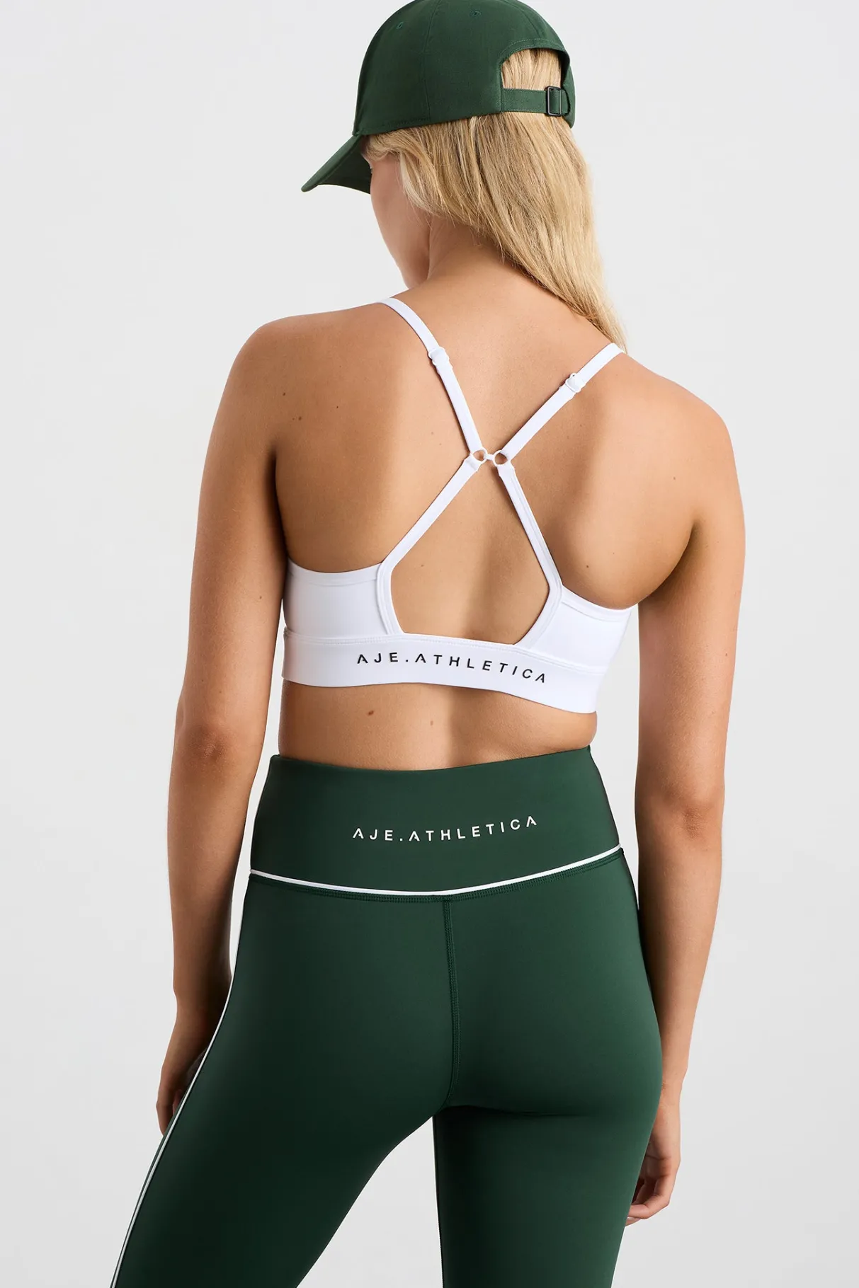 piped_leggings__4.webp Shop Aje ATHLETICA 7/8 Piped Leggings 203 Pine Green White