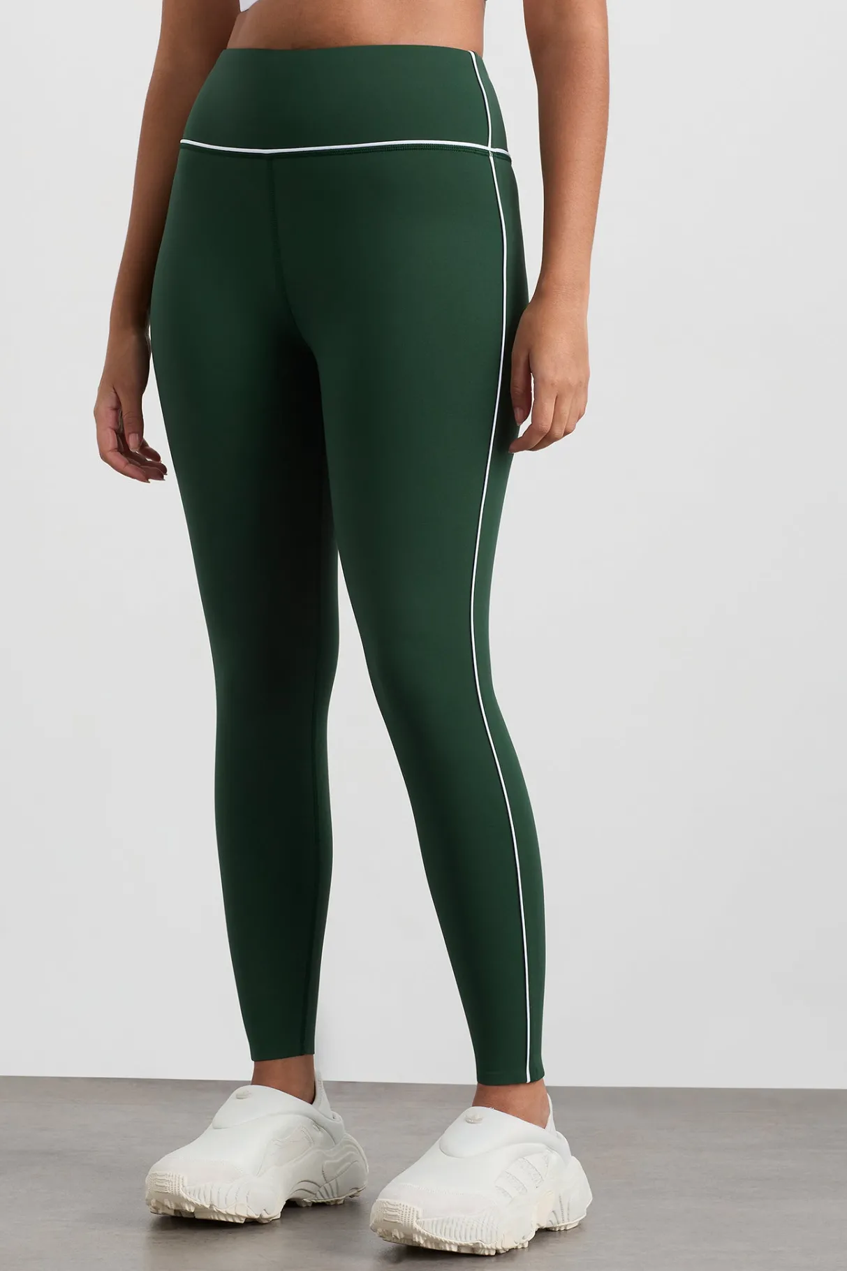 piped_leggings__7.webp Shop Aje ATHLETICA 7/8 Piped Leggings 203 Pine Green White