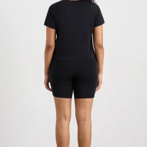 Outlet Aje ATHLETICA Piped Side Bike Short 629 Black