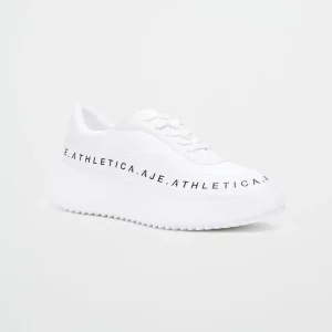 Best Sale Aje ATHLETICA Platform Sole Sneaker 955 White/Black
