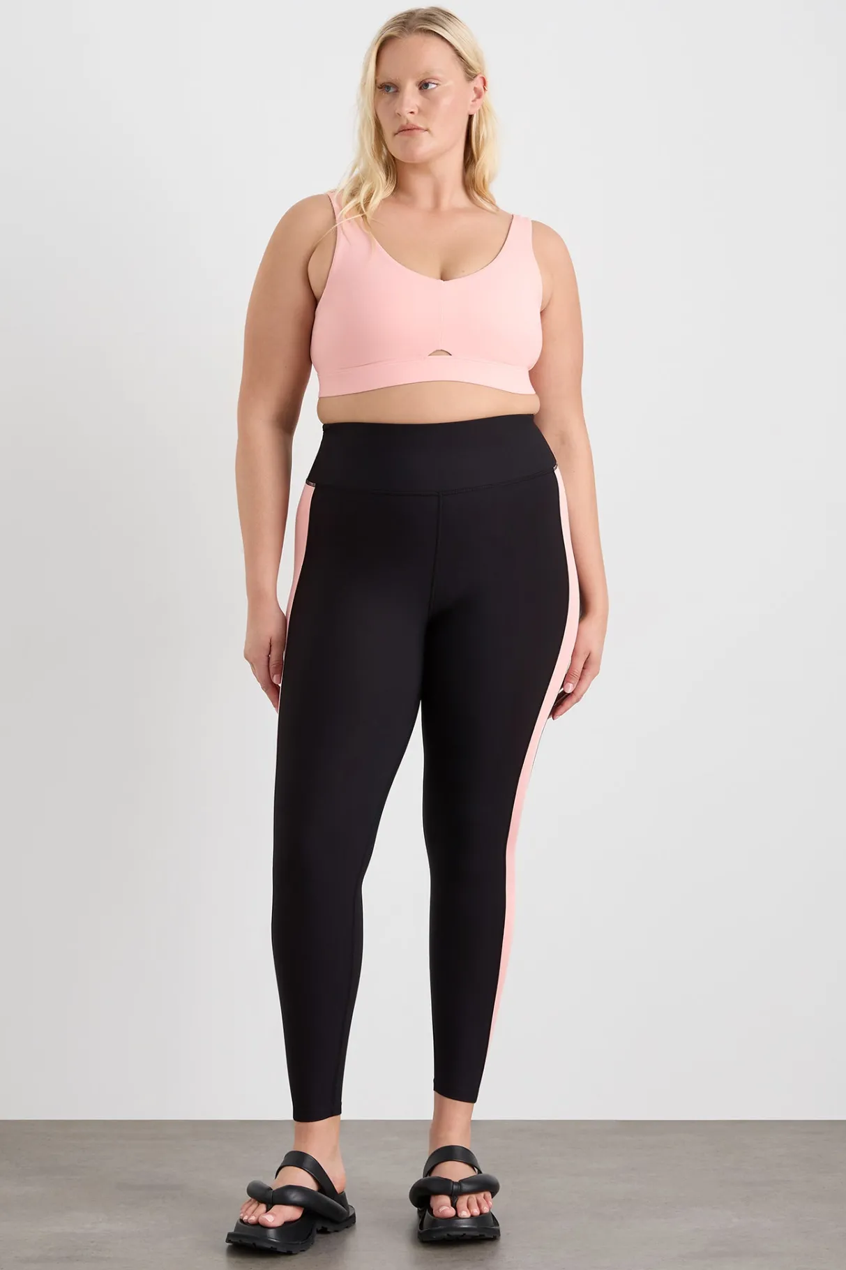 plunge_sports_bra__10-2.webp Shop Aje ATHLETICA Plunge Sports Bra 337 Millenial Pink