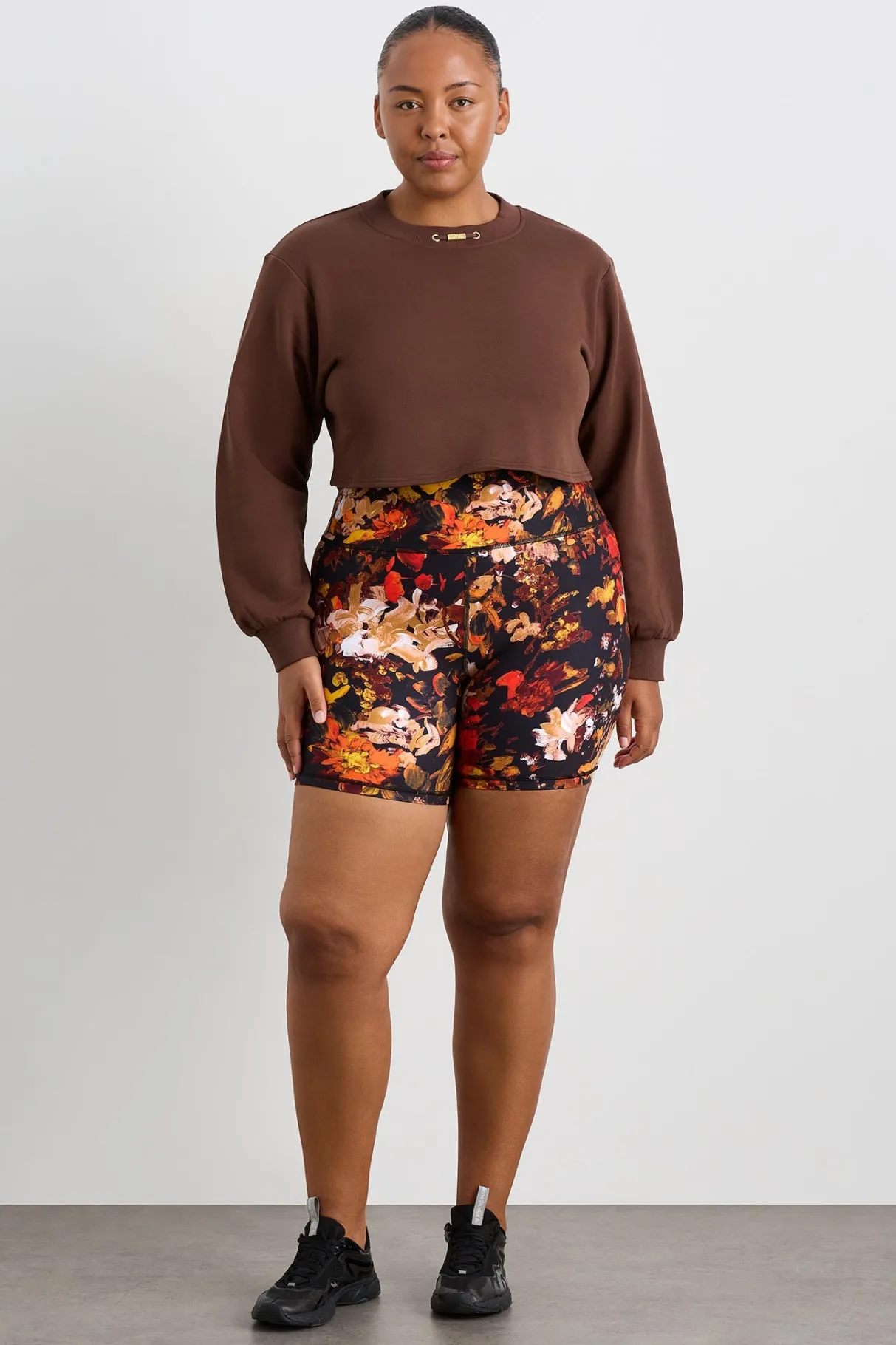 print_bike_shorts__10.webp Discount Aje ATHLETICA Print Bike Shorts 606 Autumnal Garden