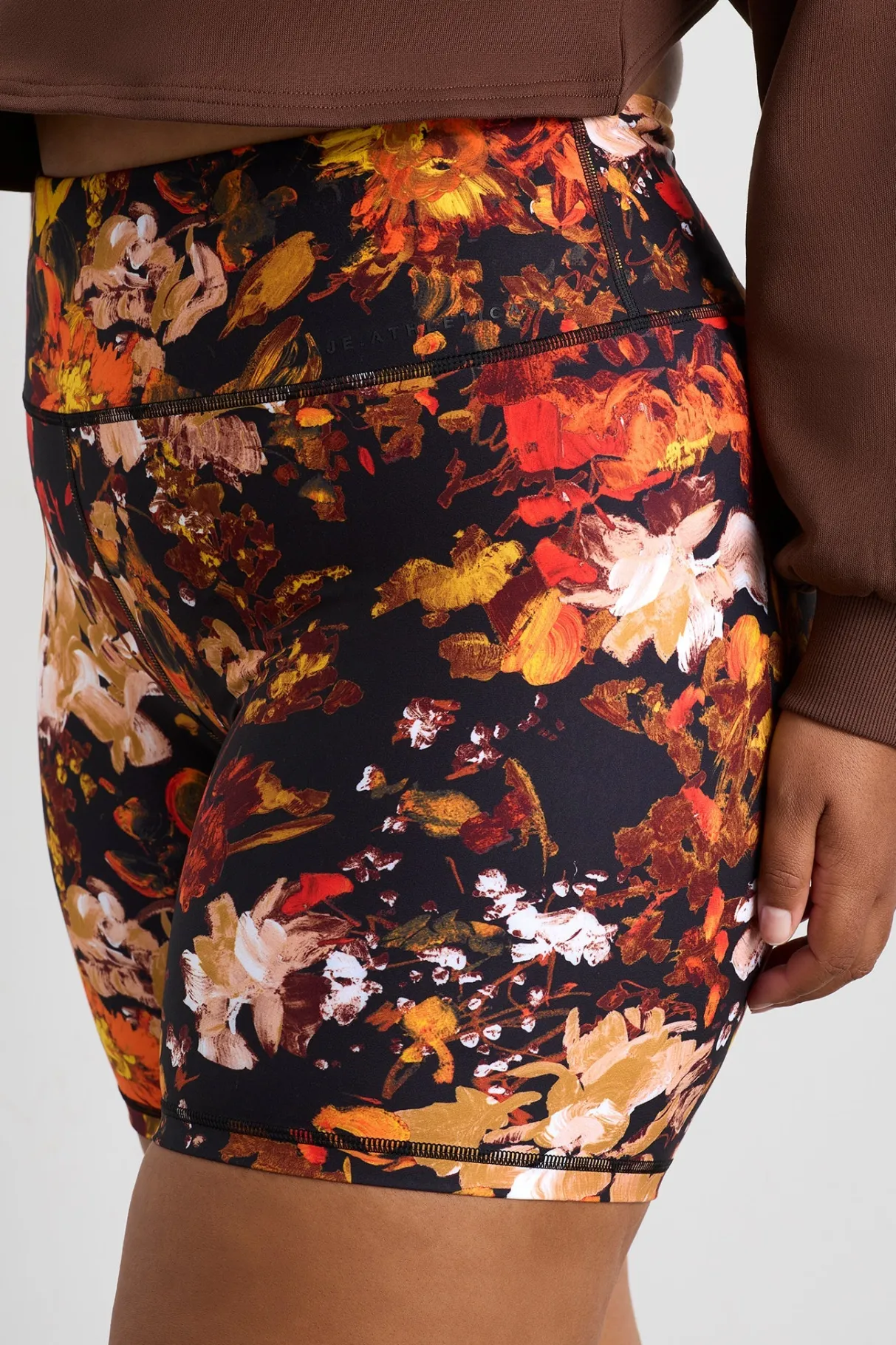 print_bike_shorts__11.webp Discount Aje ATHLETICA Print Bike Shorts 606 Autumnal Garden
