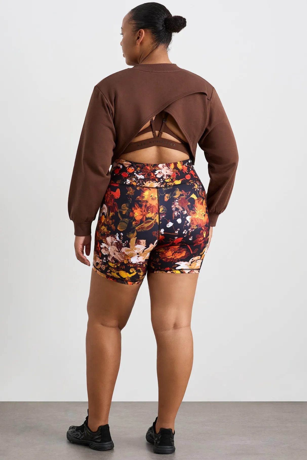 print_bike_shorts__13.webp Discount Aje ATHLETICA Print Bike Shorts 606 Autumnal Garden