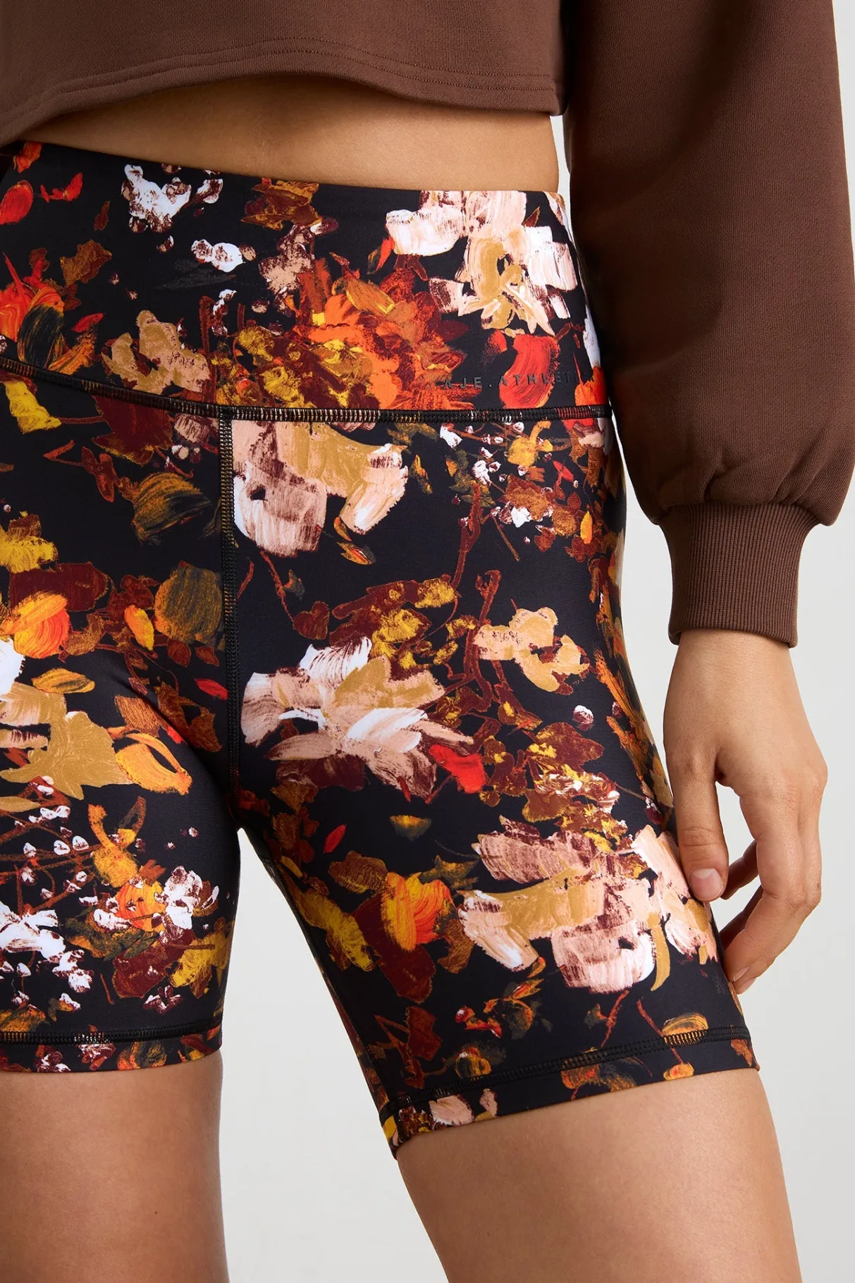 print_bike_shorts__4.webp Discount Aje ATHLETICA Print Bike Shorts 606 Autumnal Garden