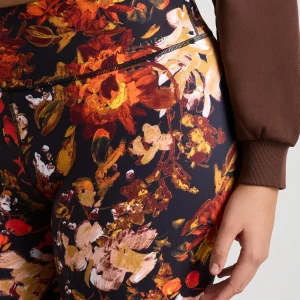 Discount Aje ATHLETICA Print Bike Shorts 606 Autumnal Garden