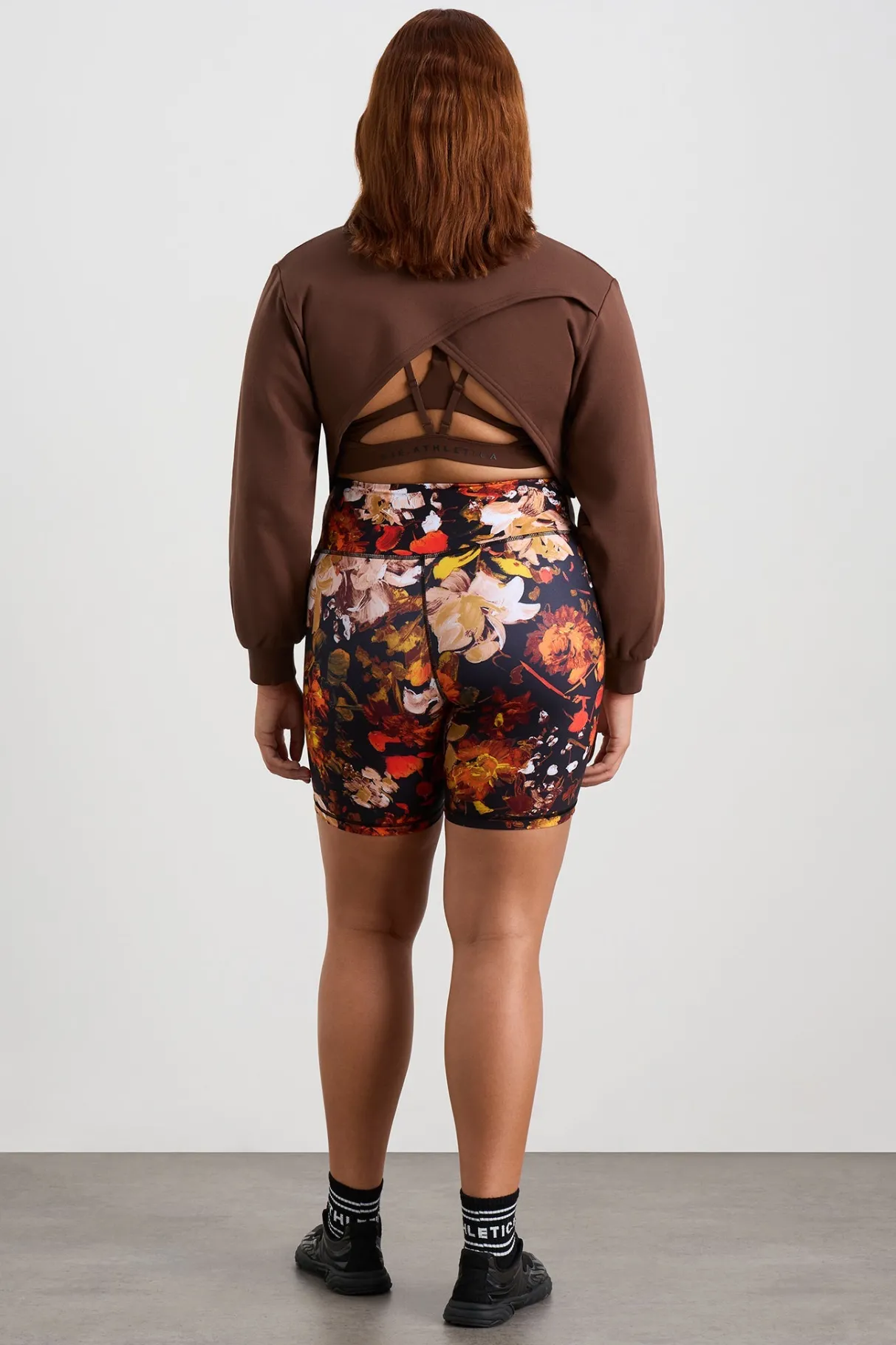 print_bike_shorts__9.webp Discount Aje ATHLETICA Print Bike Shorts 606 Autumnal Garden