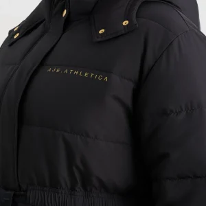 Best Aje ATHLETICA Puffer Jacket 025 Black/Gold