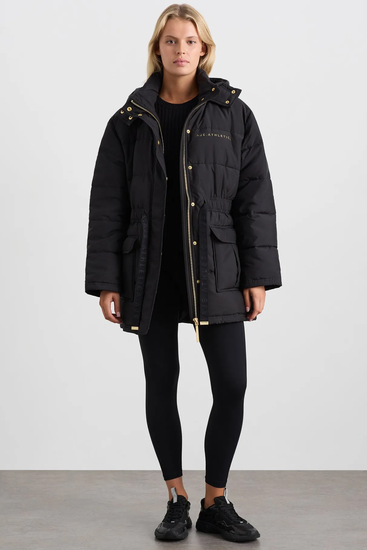 puffer_jacket__2.webp Best Aje ATHLETICA Puffer Jacket 025 Black/Gold