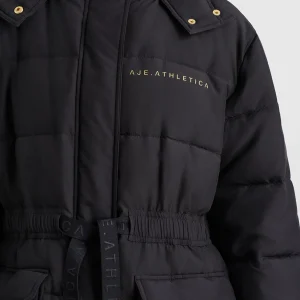 Best Aje ATHLETICA Puffer Jacket 025 Black/Gold
