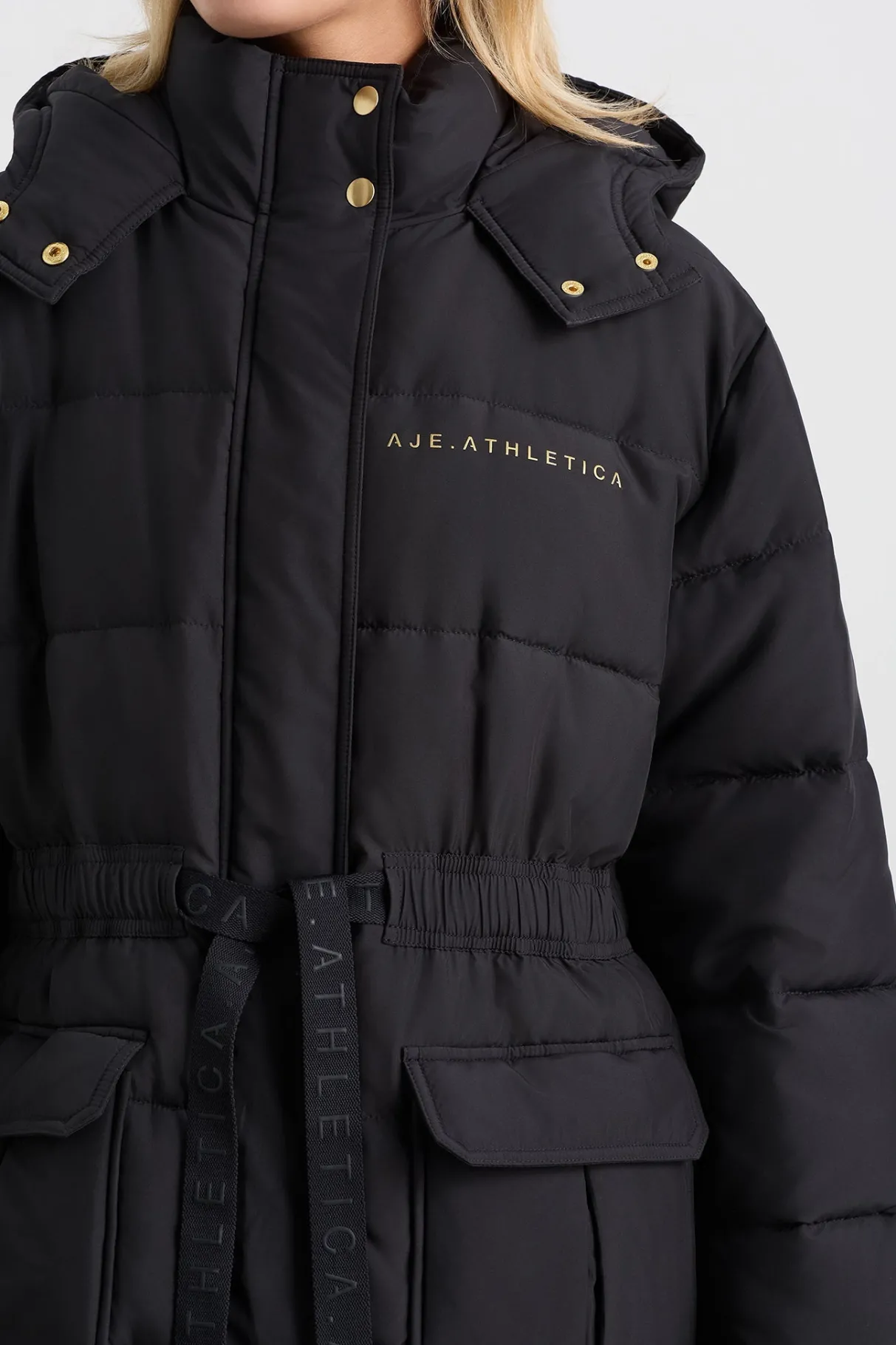 puffer_jacket__4.webp Best Aje ATHLETICA Puffer Jacket 025 Black/Gold