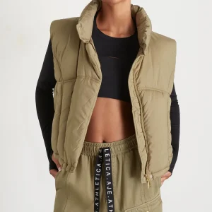 Online Aje ATHLETICA Puffer Vest 747 Soft Khaki
