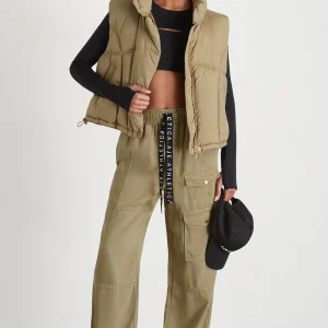 Online Aje ATHLETICA Puffer Vest 747 Soft Khaki