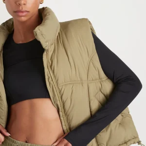 Online Aje ATHLETICA Puffer Vest 747 Soft Khaki