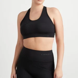 Cheap Aje ATHLETICA Quilted Crossback Bra 330 Black
