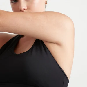 Cheap Aje ATHLETICA Quilted Crossback Bra 330 Black
