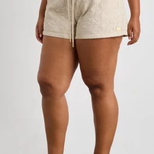 Flash Sale Aje ATHLETICA Quilted Panelled Shorts 623 Moonstone Grey