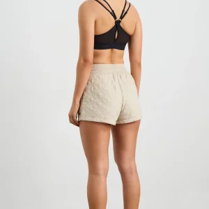 Flash Sale Aje ATHLETICA Quilted Panelled Shorts 623 Moonstone Grey