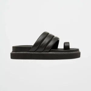 Discount Aje ATHLETICA Quilted Platform Slide 915 Black