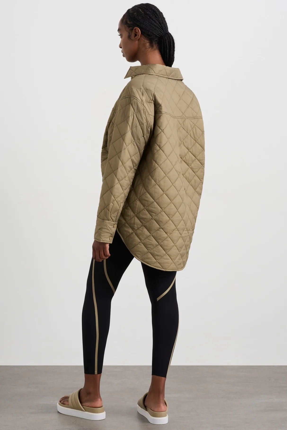 quilted_shirt__11-2.webp Store Aje ATHLETICA Quilted Shirt 421 Soft Khaki