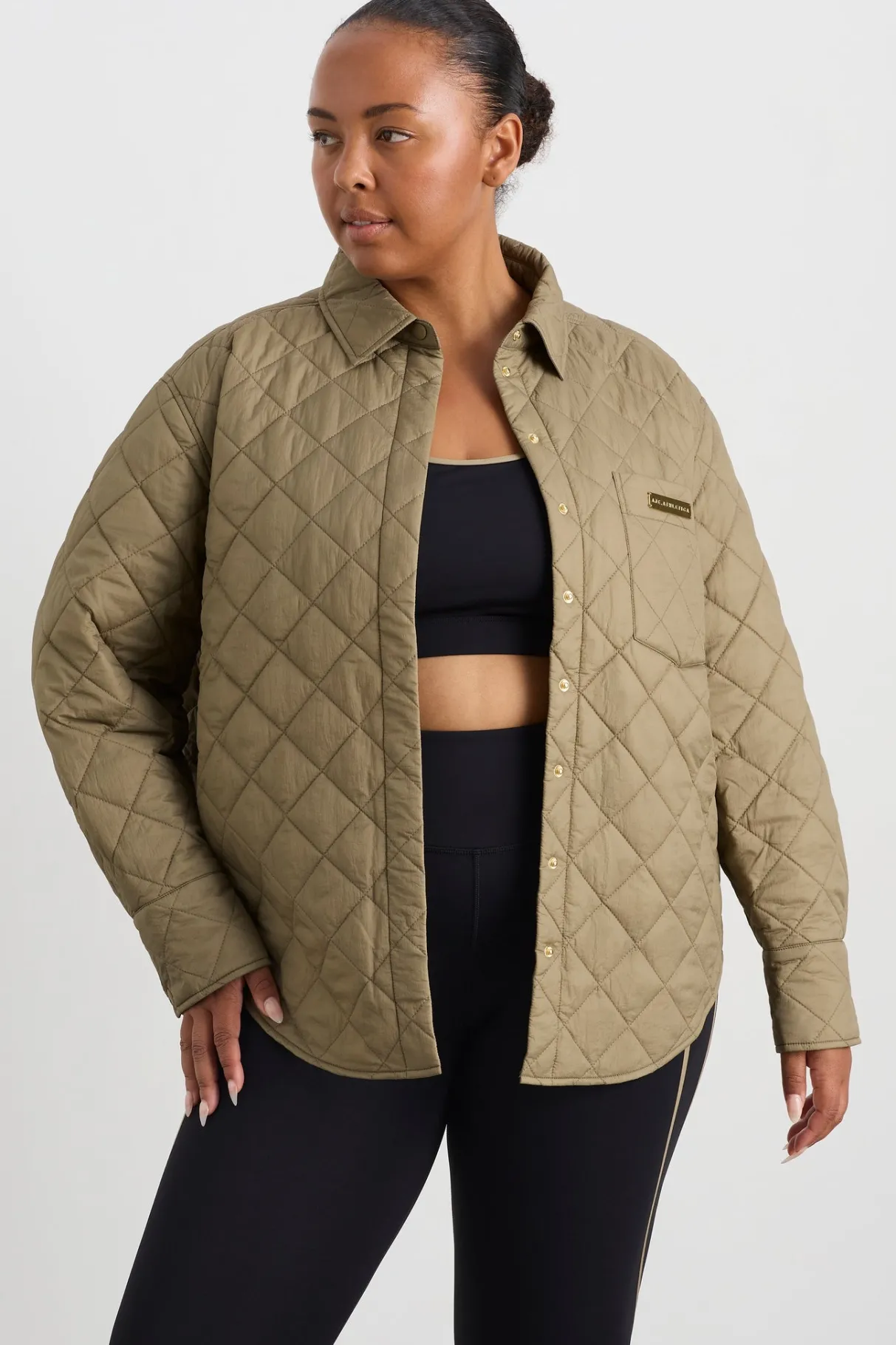 quilted_shirt__12-2.webp Store Aje ATHLETICA Quilted Shirt 421 Soft Khaki
