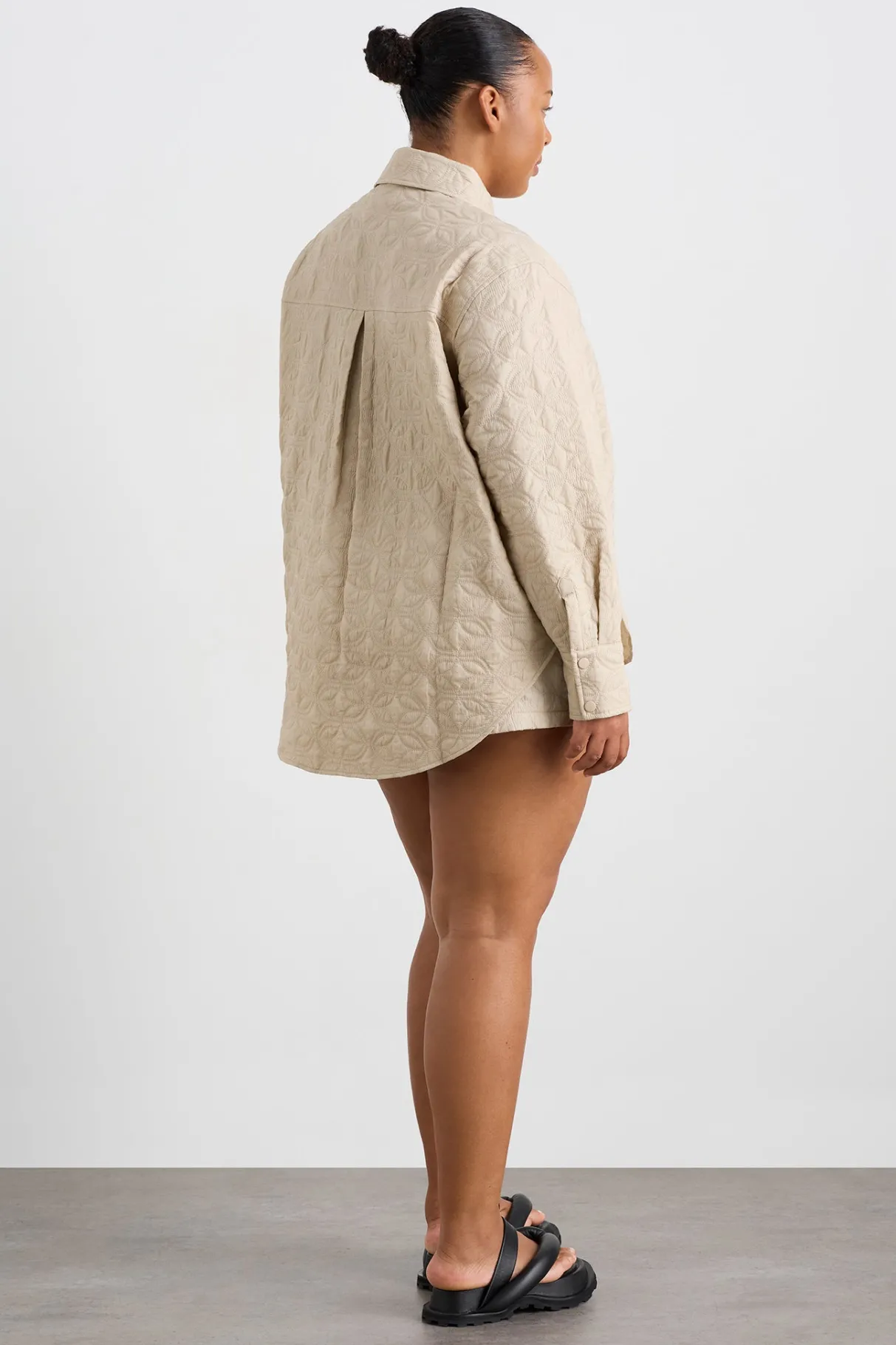 quilted_shirt__12.webp Clearance Aje ATHLETICA Quilted Shirt 406 Moonstone Grey