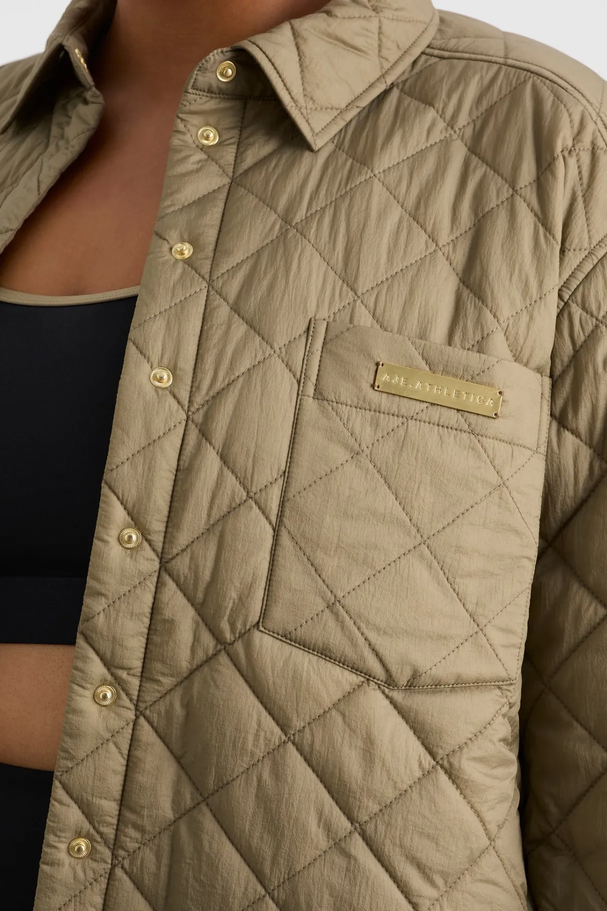 quilted_shirt__14-1.webp Store Aje ATHLETICA Quilted Shirt 421 Soft Khaki