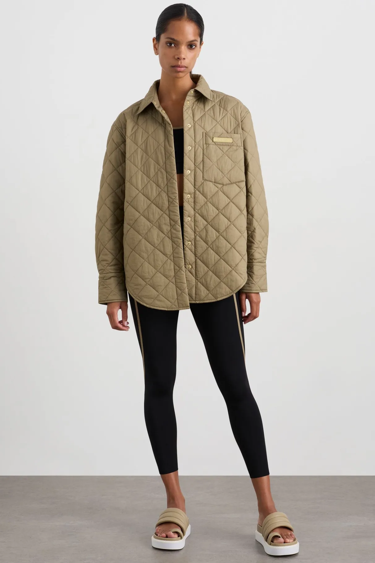 quilted_shirt__2-2.webp Store Aje ATHLETICA Quilted Shirt 421 Soft Khaki
