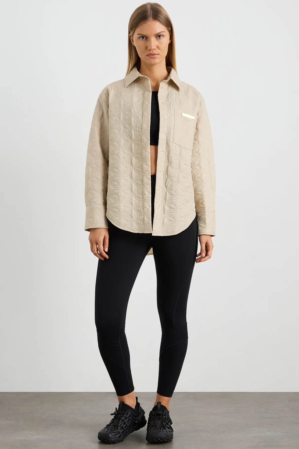 quilted_shirt__2.webp Clearance Aje ATHLETICA Quilted Shirt 406 Moonstone Grey