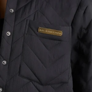 Cheap Aje ATHLETICA Quilted Shirt 421 Black